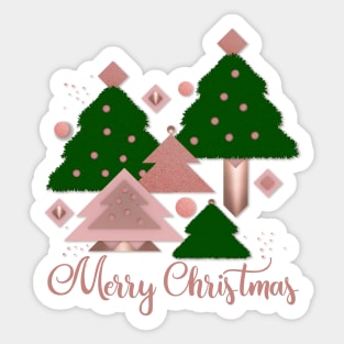 Christmas trees Sticker